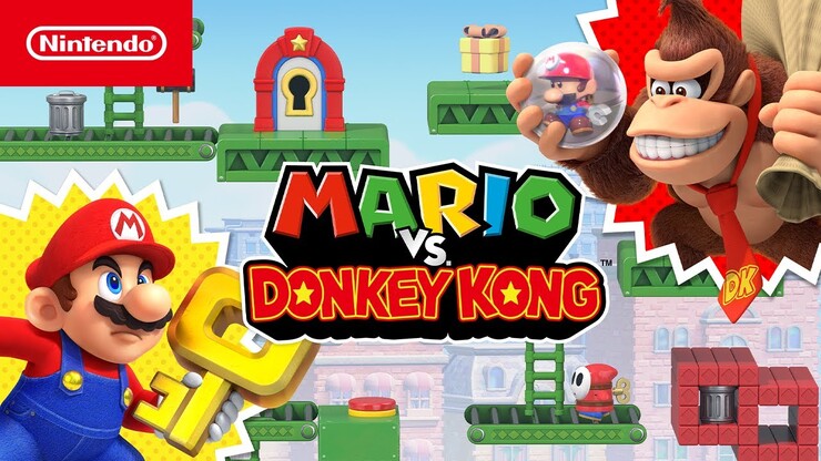 Mario vs. Donkey Kong — новый ролик ремейка игры 2004 года